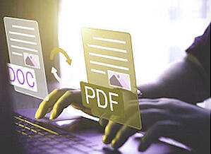 The proficient hands of our professional English and Italian editor and proofreader at work.