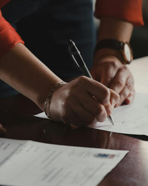 A Certificate of Accuracy that is attached to our with certified translations for the U.S. and is required by USCIS as well as by most academic institutions.