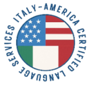 Italy-America Certified Language Services logo displayed in the Orientation & Coaching section header.