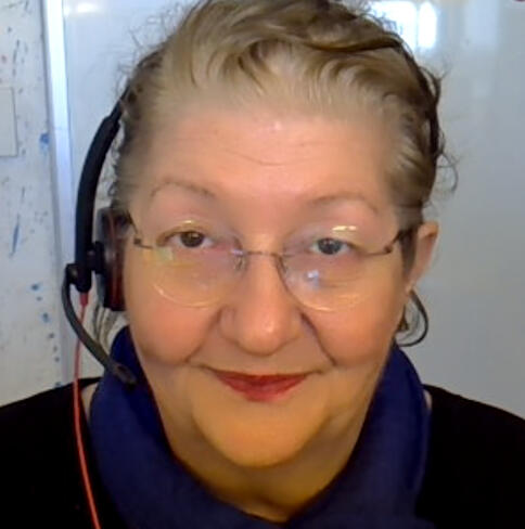 Elena Nissen Villoresi, founder and lead translator of Italy-America Certified Language Services, in Florence, Italy.